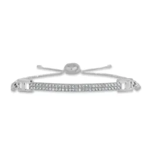 14k Gold & Diamond Bolo Bracelet - 0.44ct