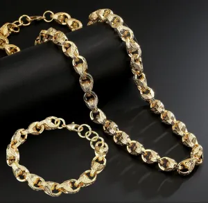 15mm Gold 3D Tulip Set 8/9/28 Inches