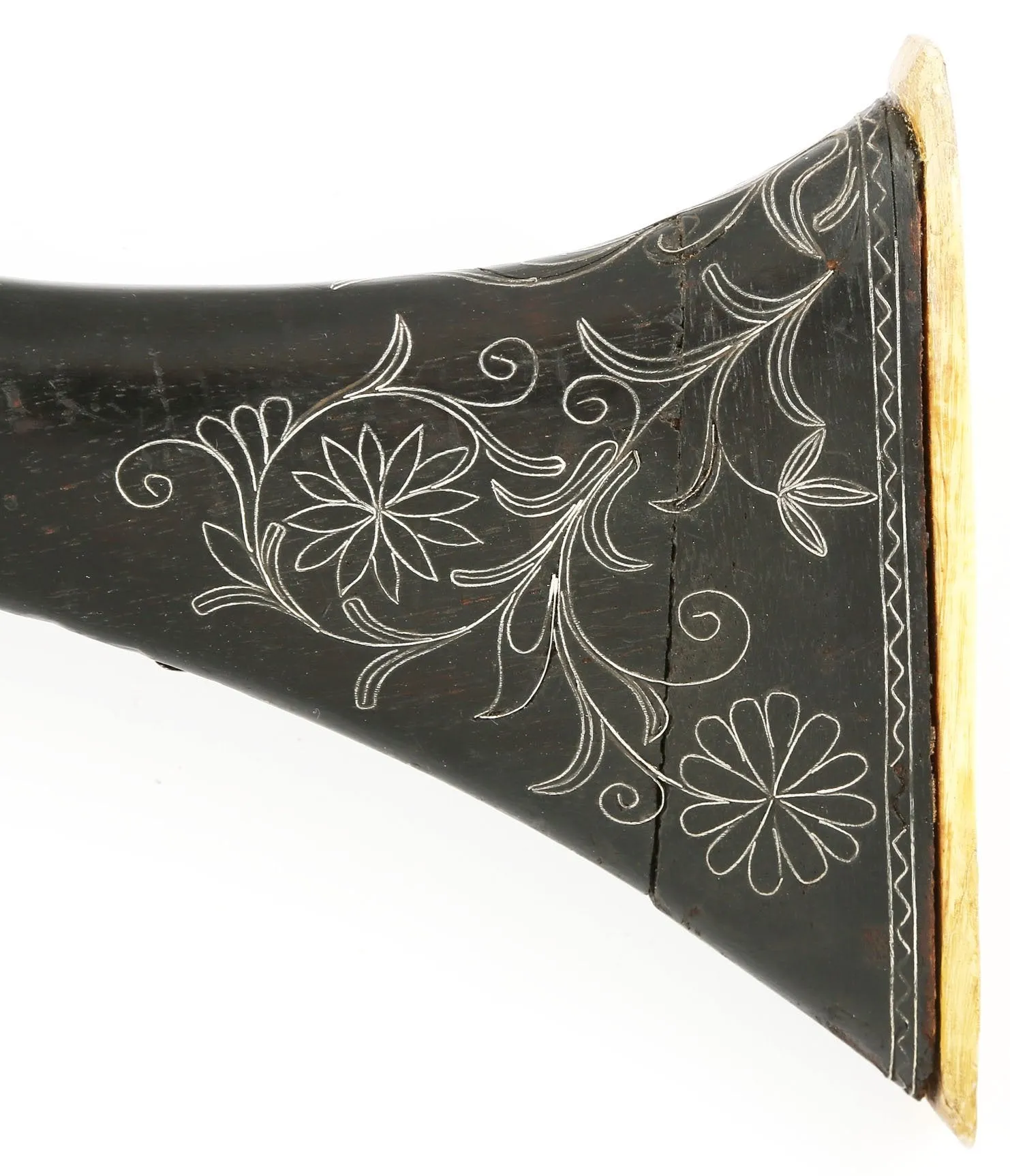 A FINE AND RARE ARAB SNAPHAUNCE JEZAIL CARBINE. C.1859