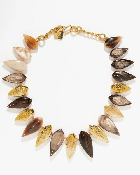 Ashley Pittman Peremende Mixed Horn Necklace