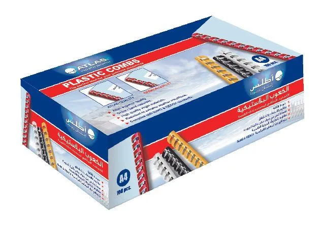 Atlas A4 Binding Comb Black 22mm
