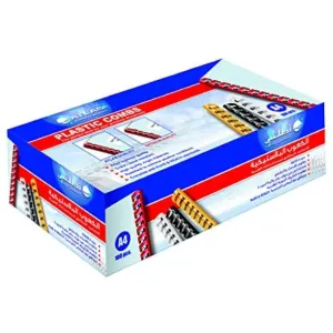 Atlas A4 Binding Comb Black 6mm