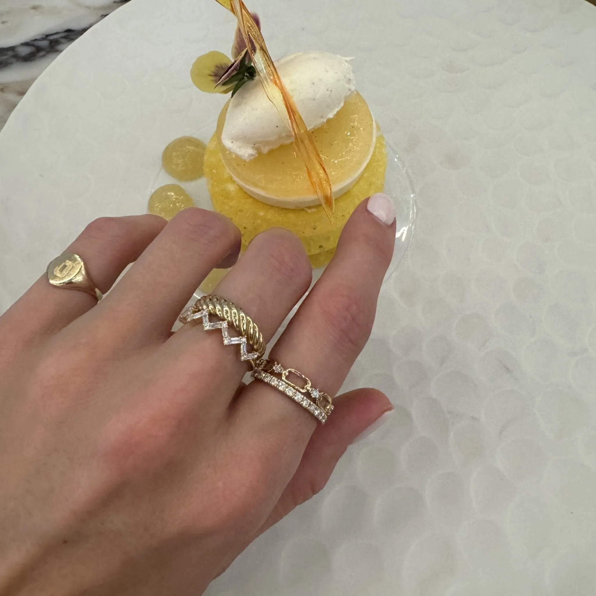 Baguette Chevron Band