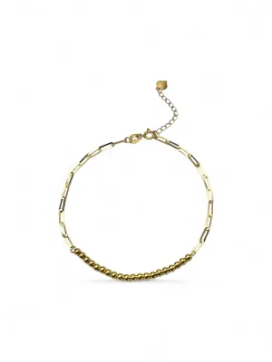 BALL WITH PAPER CLIP BRACELET