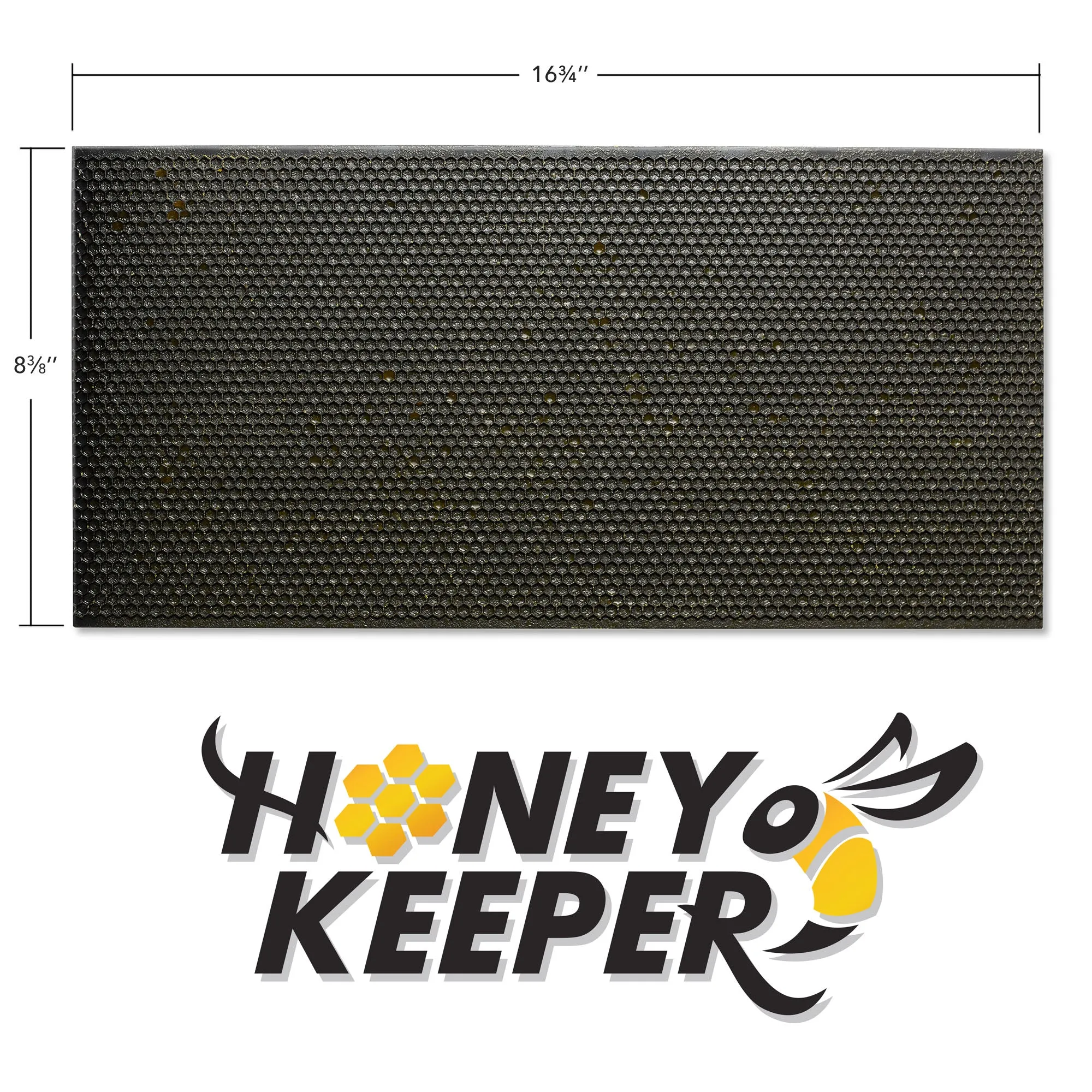 Beeswax Foundation Sheets - 10 Pk Black