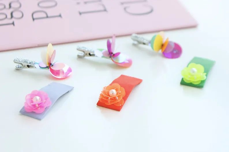 Bling Neon Hairpin [set of 2]