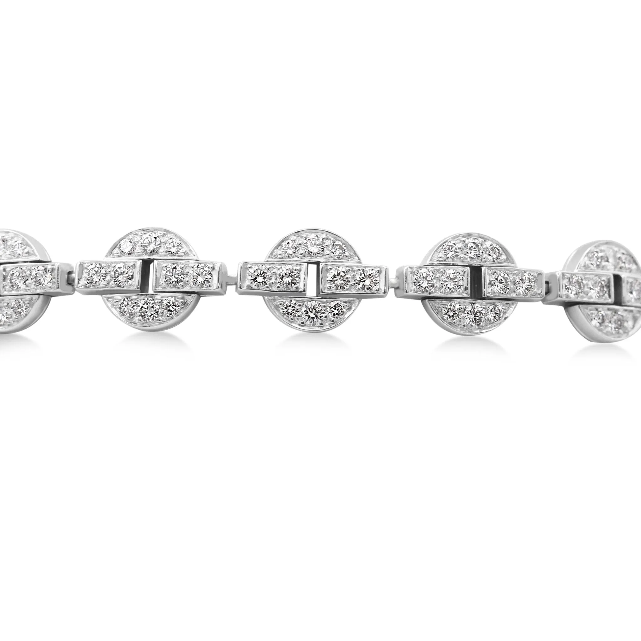 Cartier Diamond Himilya Bracelet - 18ct White Gold