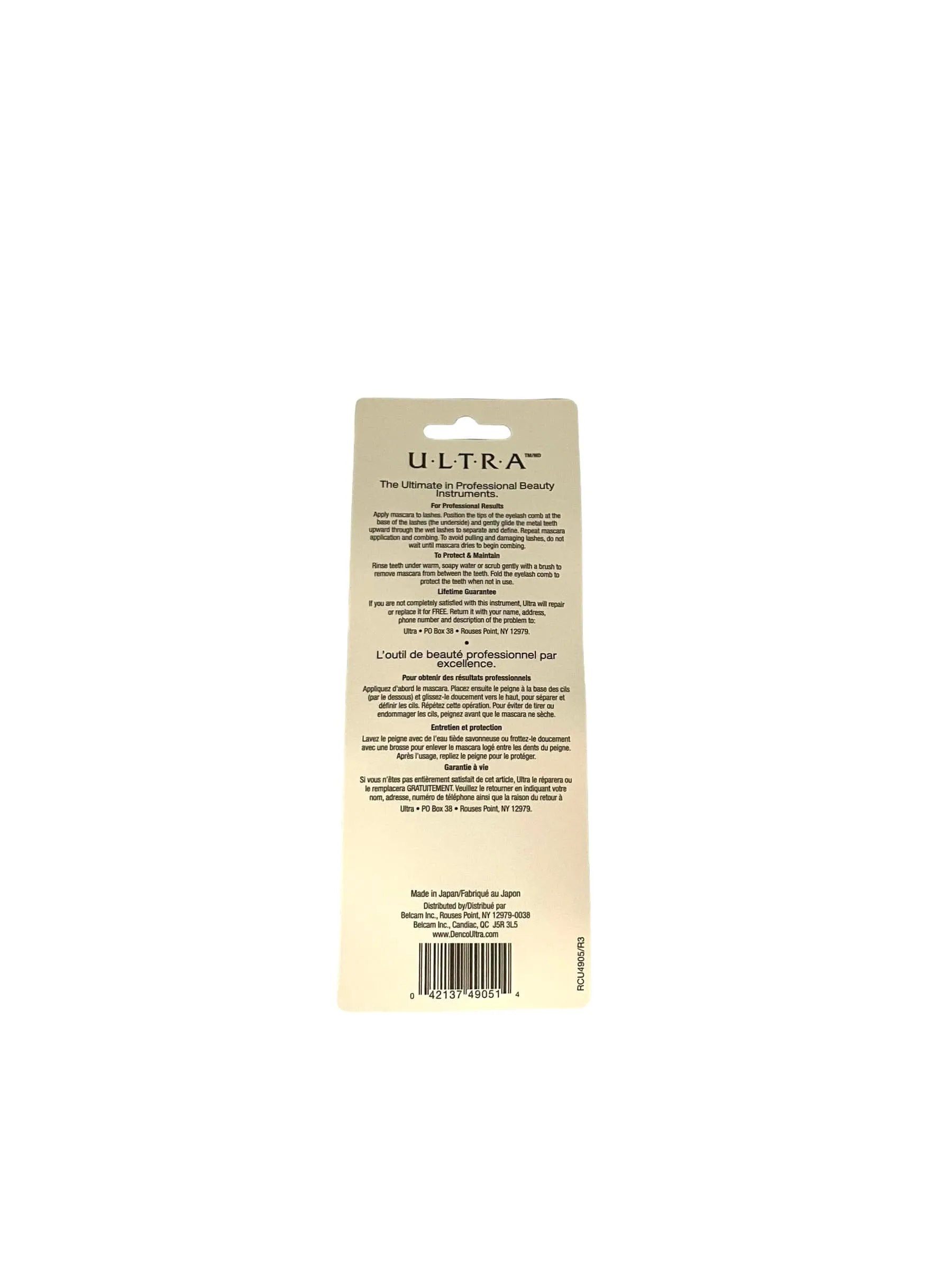 Eyelash Folding Comb