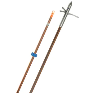 Fin Finder Hydro Carbon Il Bowfishing Arrow W- Kraken 3 Barb Point