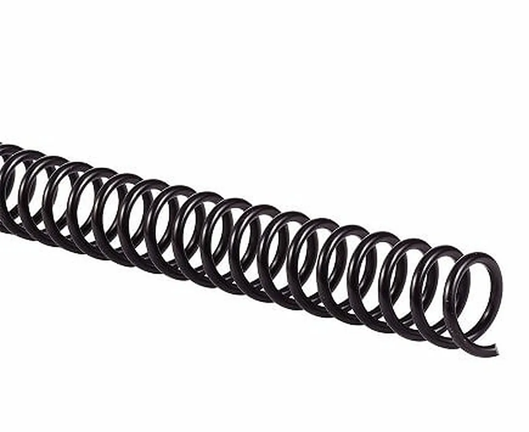 GBC BINDING COMB ROUND 21RG 6MM BLACK