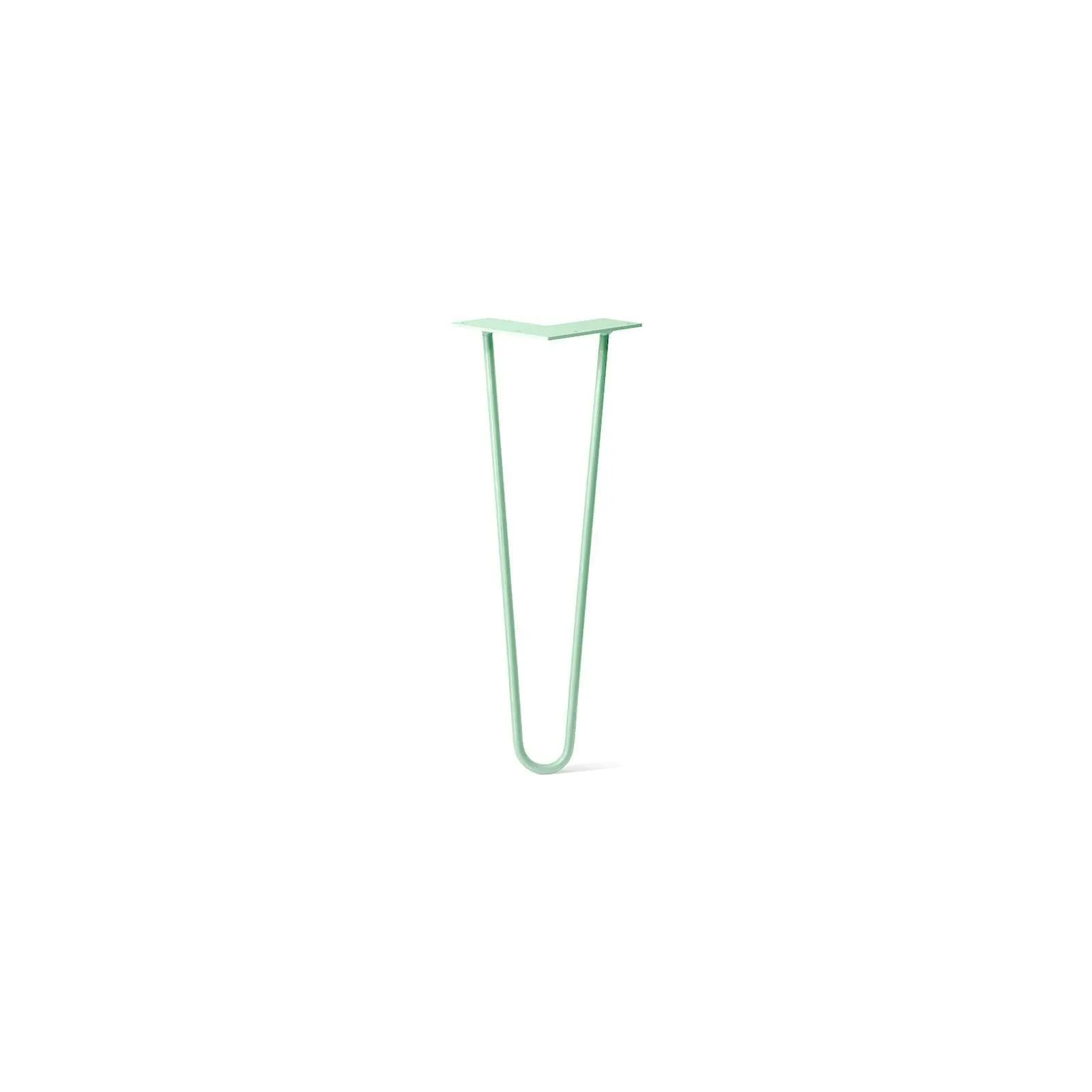 Hairpin Leg (Sold Separately), 2-Rod Design - Mint Powder Coated Finish