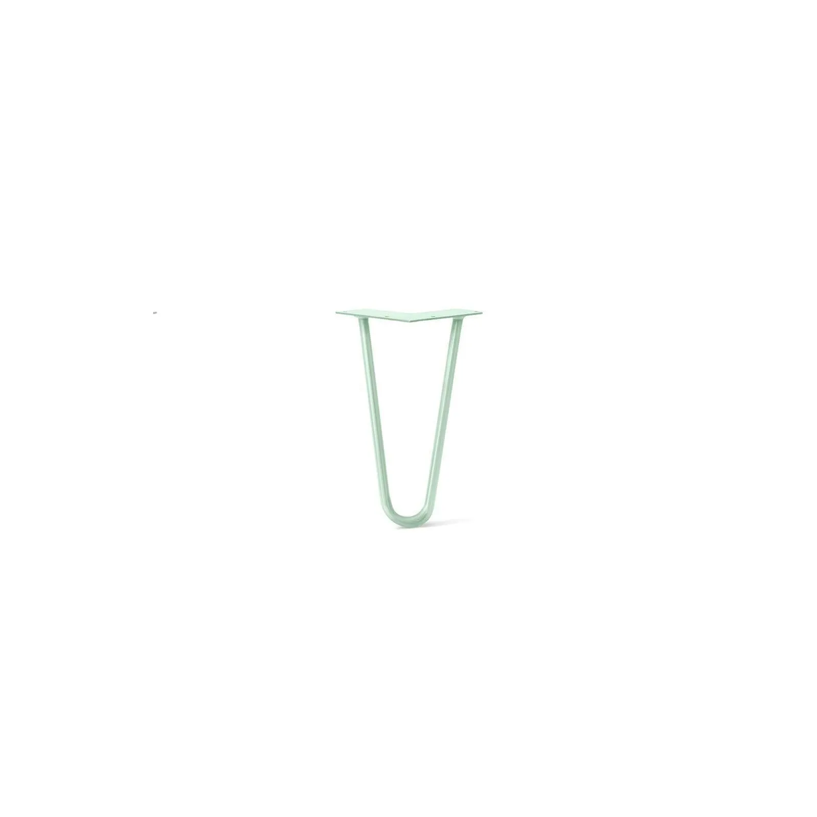 Hairpin Leg (Sold Separately), 2-Rod Design - Mint Powder Coated Finish