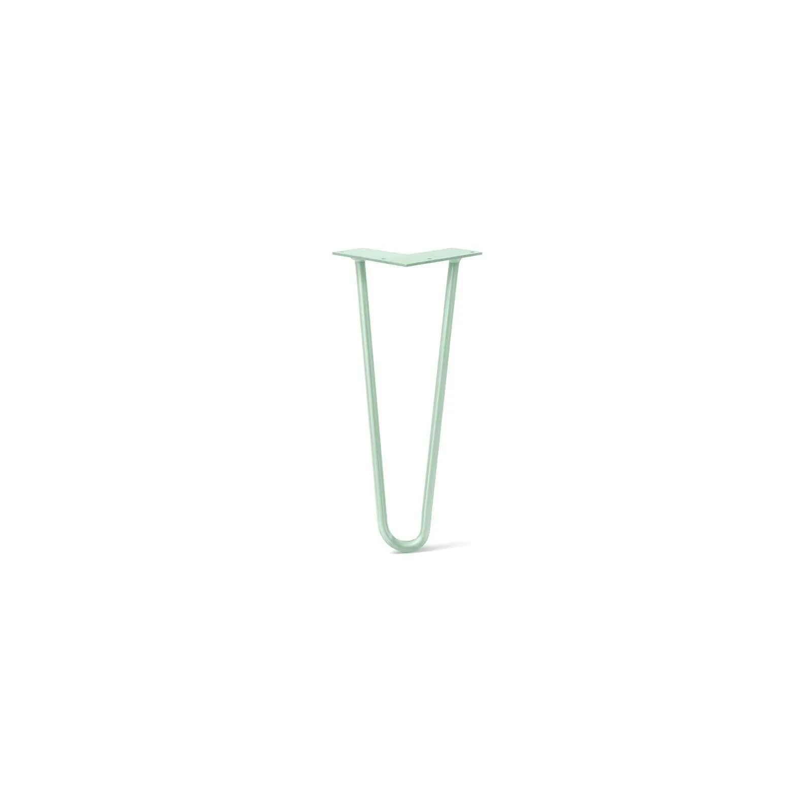 Hairpin Leg (Sold Separately), 2-Rod Design - Mint Powder Coated Finish