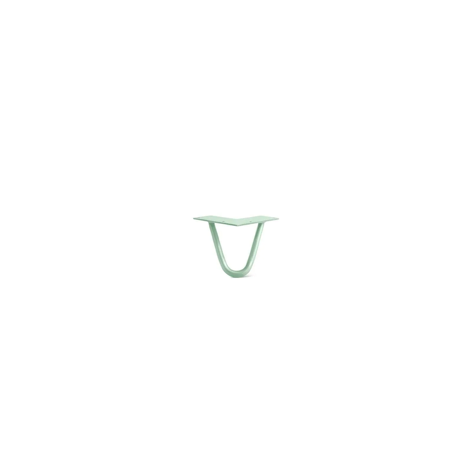 Hairpin Leg (Sold Separately), 2-Rod Design - Mint Powder Coated Finish