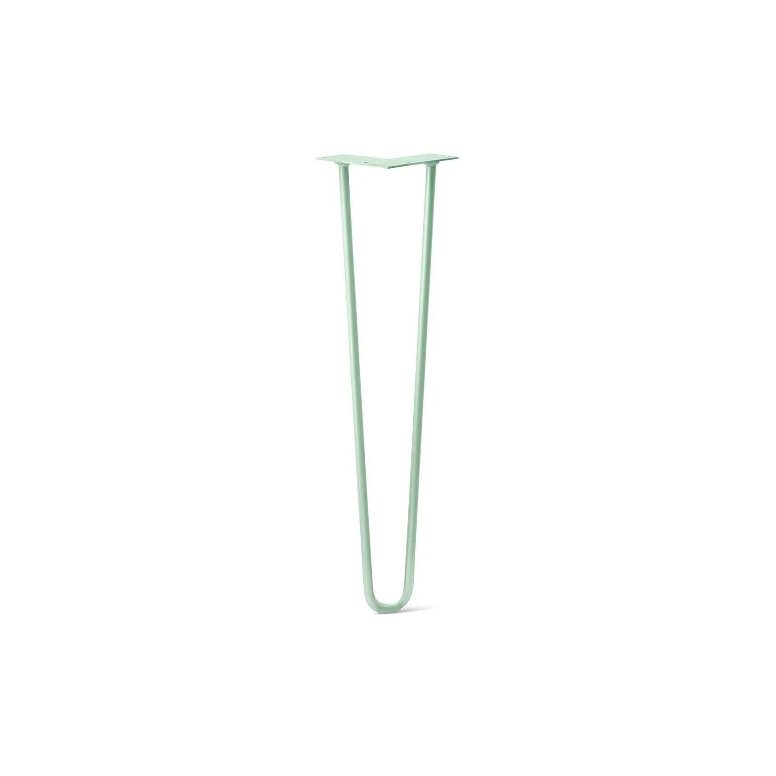 Hairpin Leg (Sold Separately), 2-Rod Design - Mint Powder Coated Finish