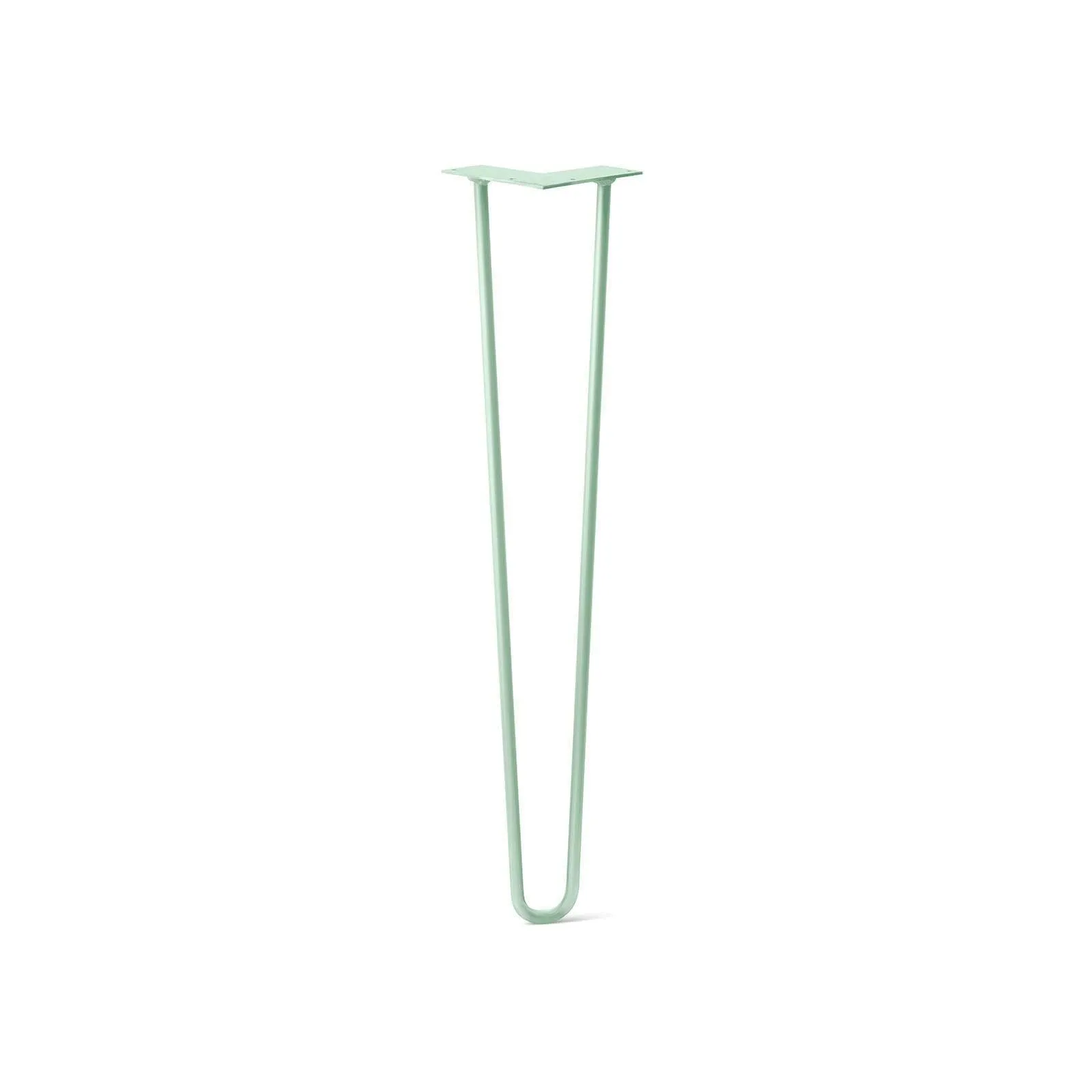 Hairpin Leg (Sold Separately), 2-Rod Design - Mint Powder Coated Finish