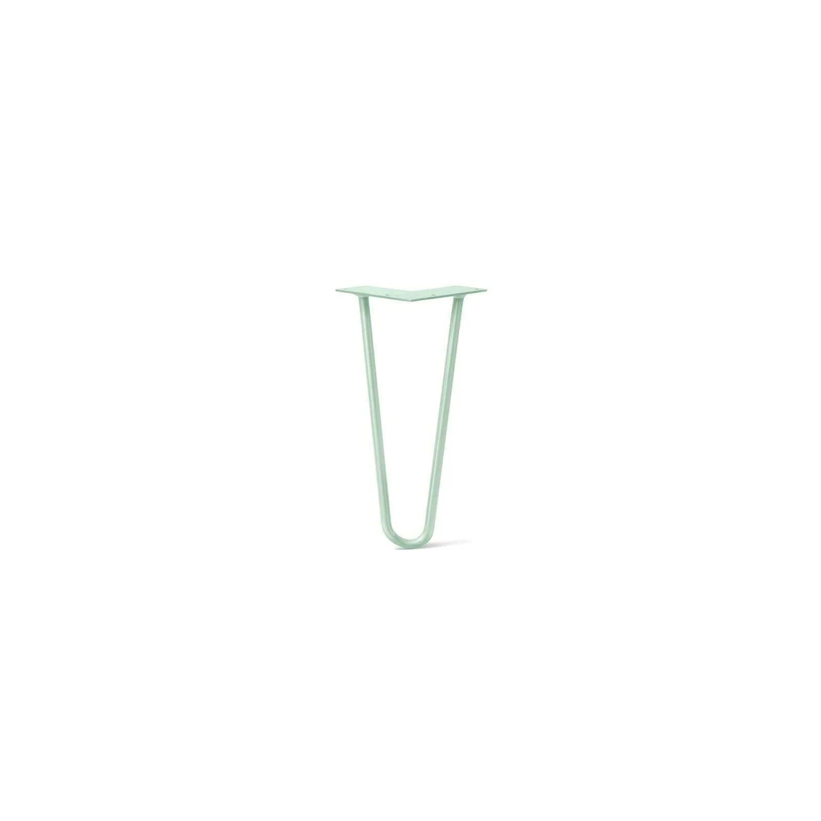 Hairpin Leg (Sold Separately), 2-Rod Design - Mint Powder Coated Finish