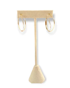 InspireDesigns Gold See Through Hoop Earrings