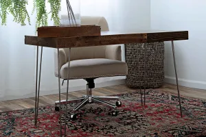 Lowden Hairpin Leg Desk in Provincial