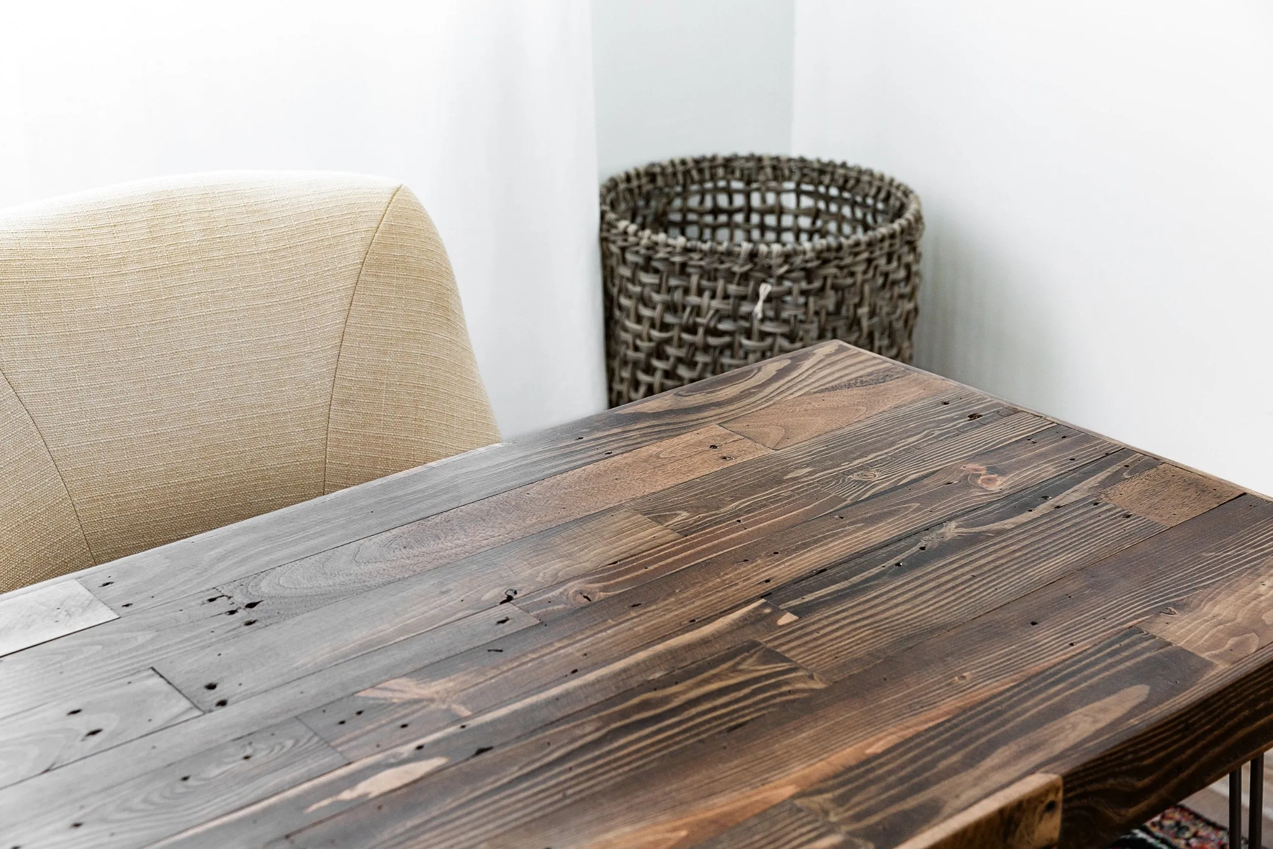 Lowden Hairpin Leg Desk in Provincial