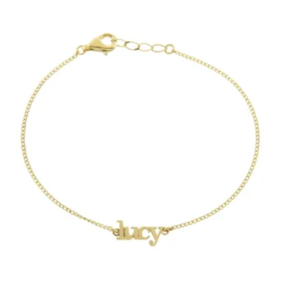 Lowercase Name Bracelet