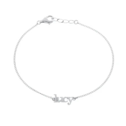 Lowercase Name Bracelet
