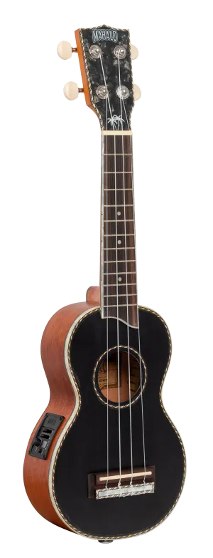 Mahalo | MP1Ebk | Soprano - Electric Acoustic | Soprano Ukulele