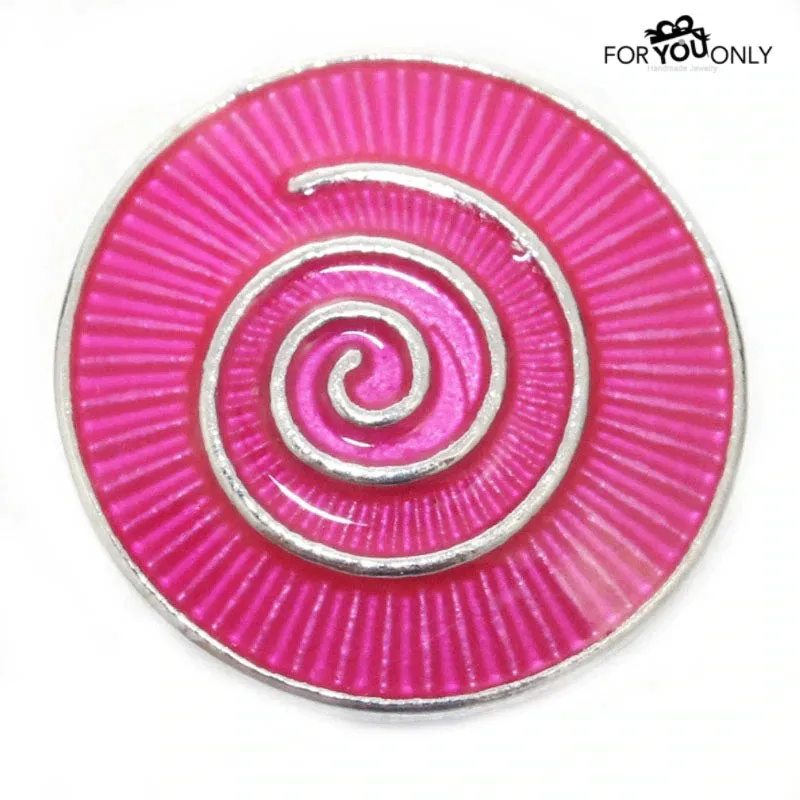 Metal Hairpin click / chunk button 036
