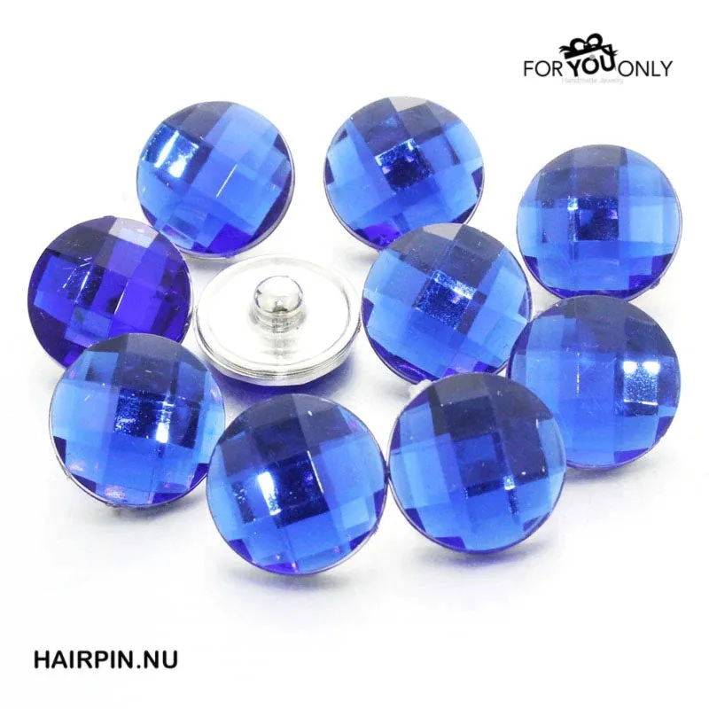 Metal Hairpin click / chunk button 064