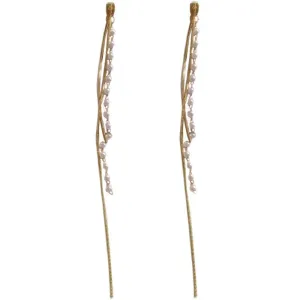 Net Red Temperament Yu Jie Fan Earrings