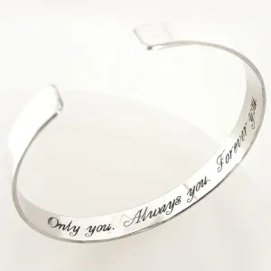 Personalized Bracelet - Anniversary Gift