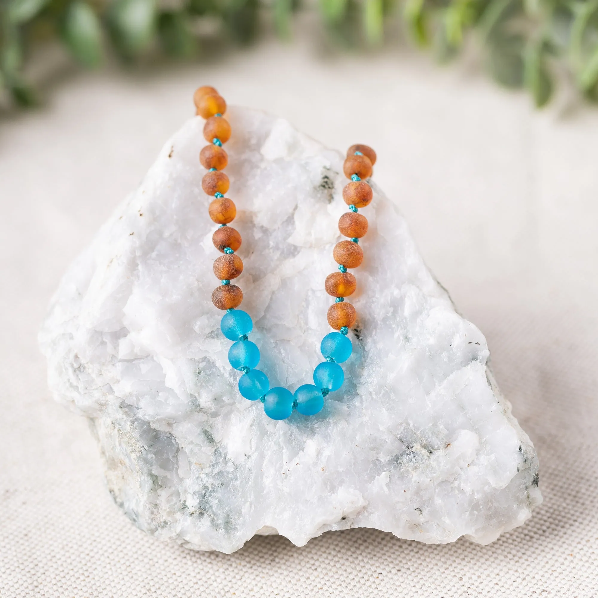 "Grow With Me" Baltic Amber   Gemstone Necklace Sets