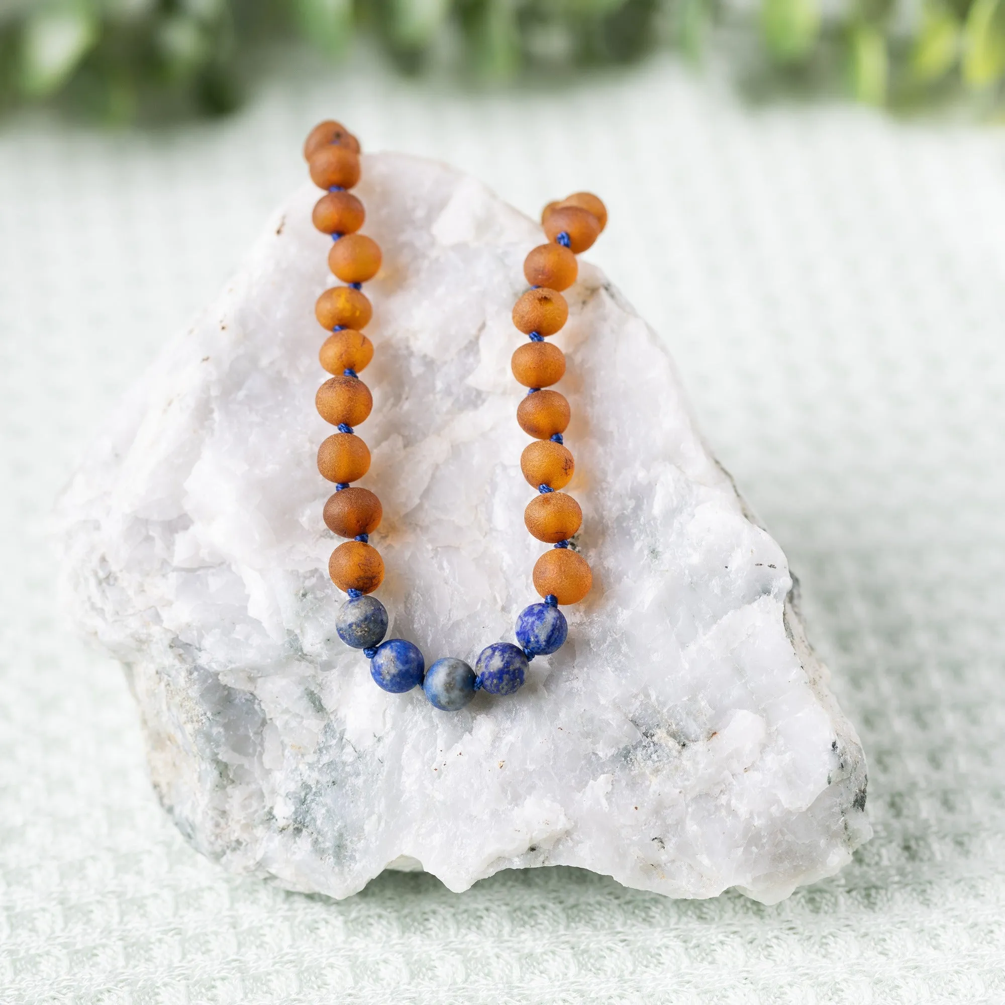 "Grow With Me" Baltic Amber   Gemstone Necklace Sets