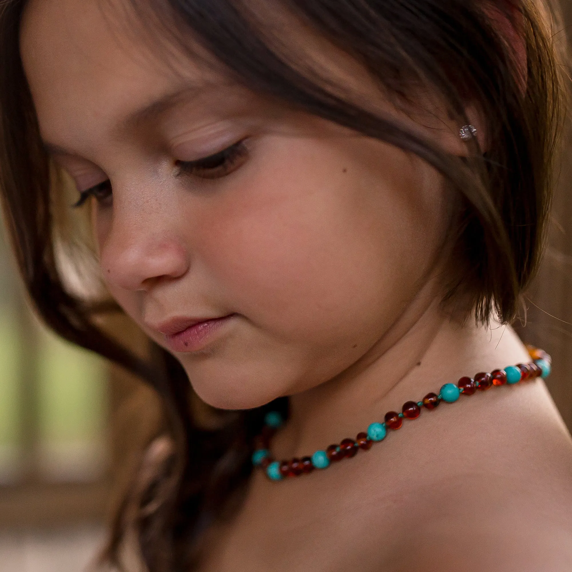 "Grow With Me" Baltic Amber   Gemstone Necklace Sets