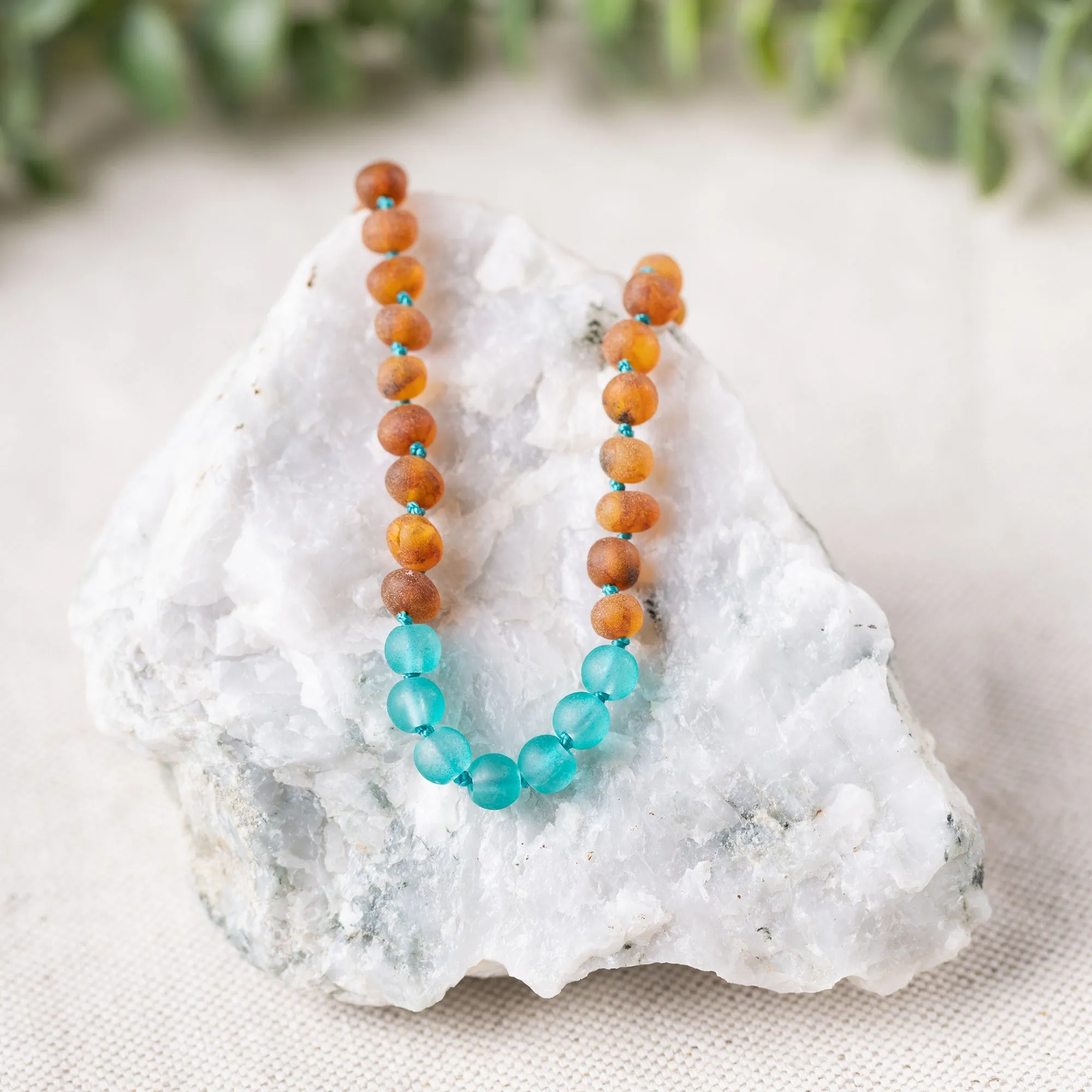 "Grow With Me" Baltic Amber   Gemstone Necklace Sets
