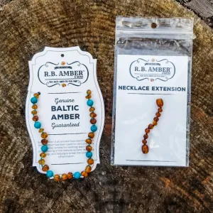 "Grow With Me" Baltic Amber   Gemstone Necklace Sets