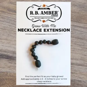 Raw Cherry Baltic Amber Jewelry Extender