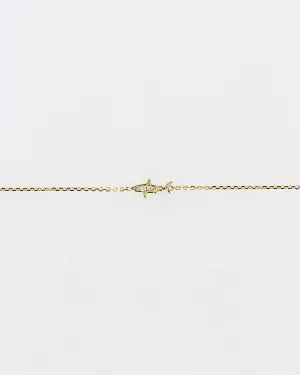 Shark Diamond Soldered Bracelet