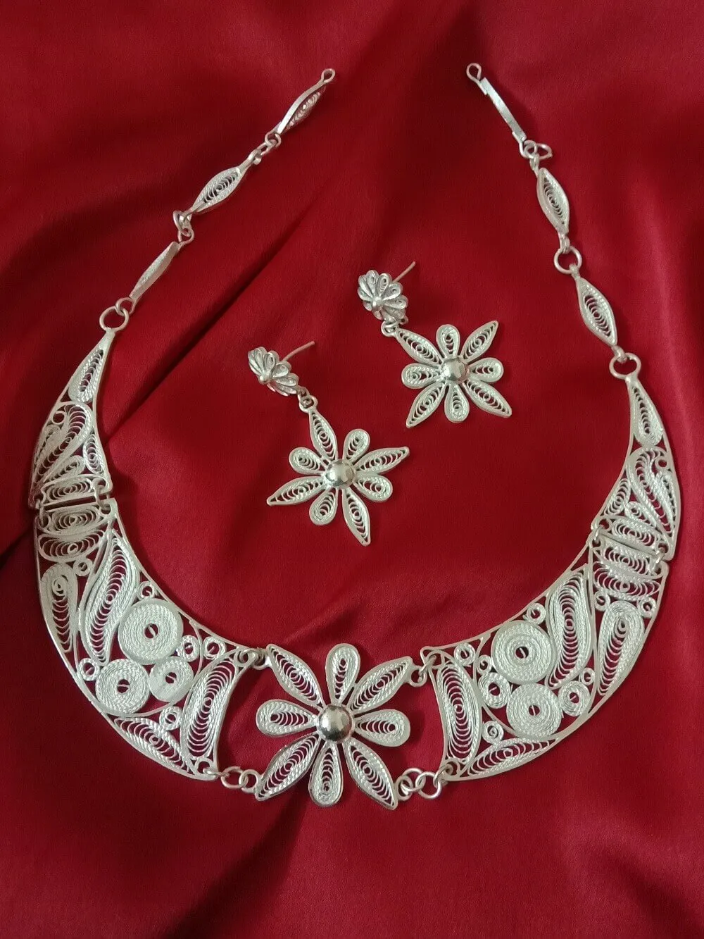 Silver Choker Necklace