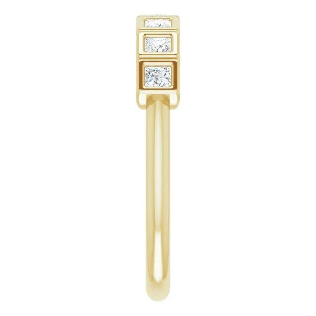 Square Engagement Ring