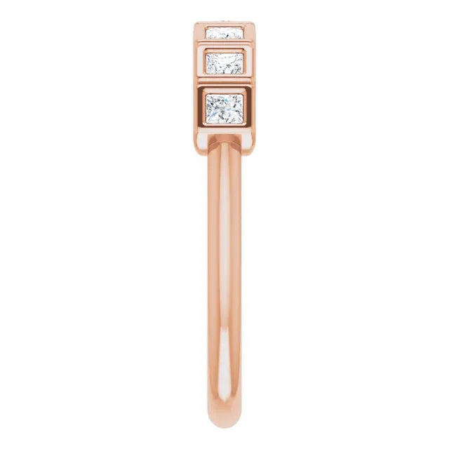 Square Engagement Ring