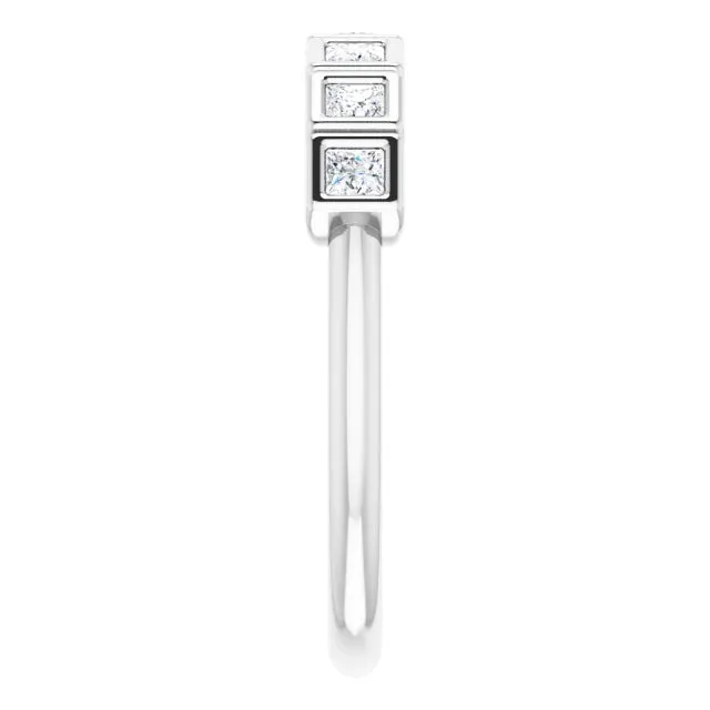 Square Engagement Ring