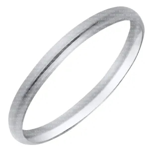 Sterling Silver Polished Child's Band