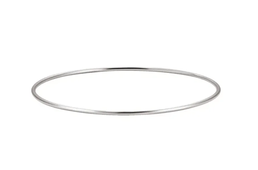 Sterling Silver Thin Bangle Bracelet (SI2993)