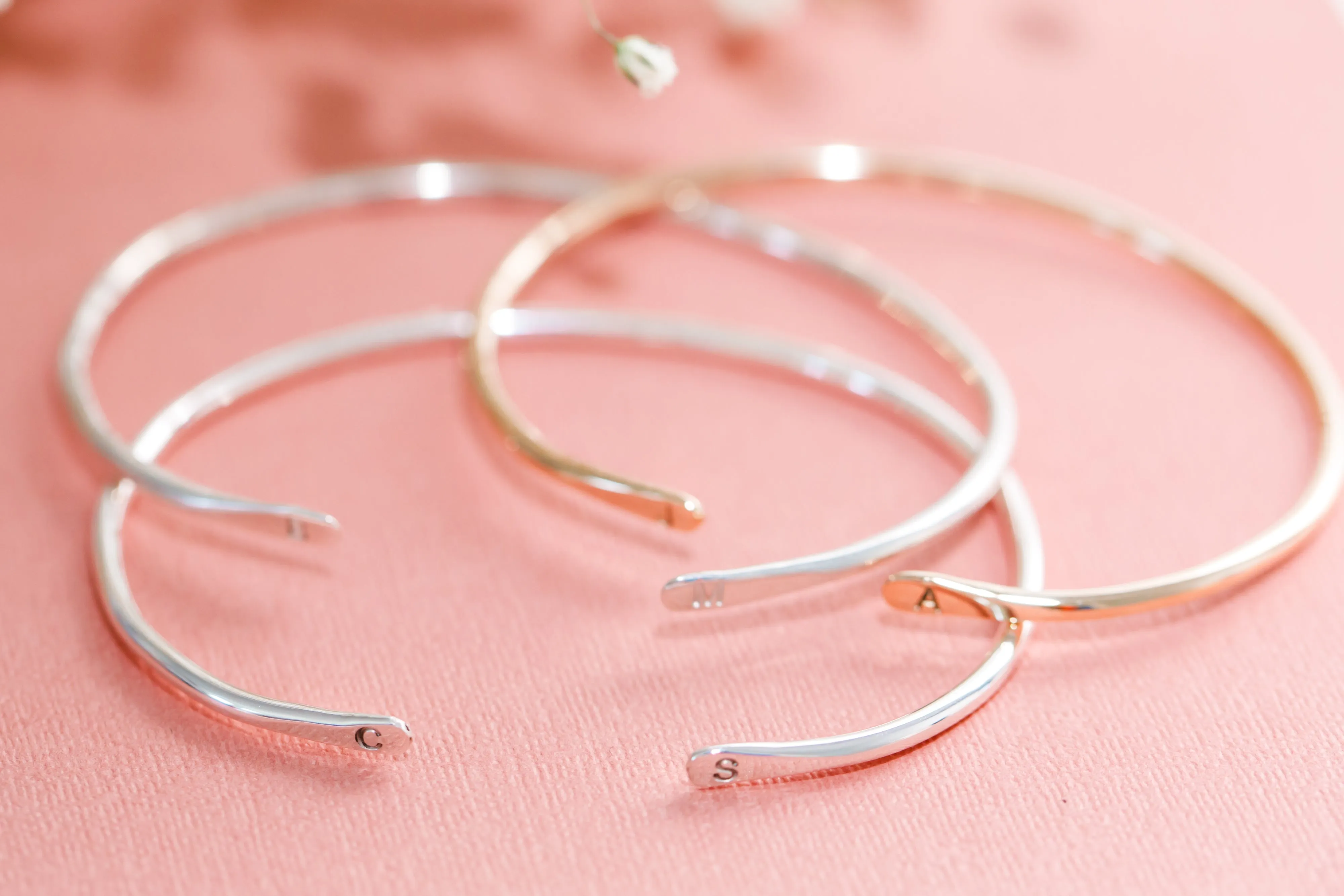 to the end cuff personalized {silver   gold}