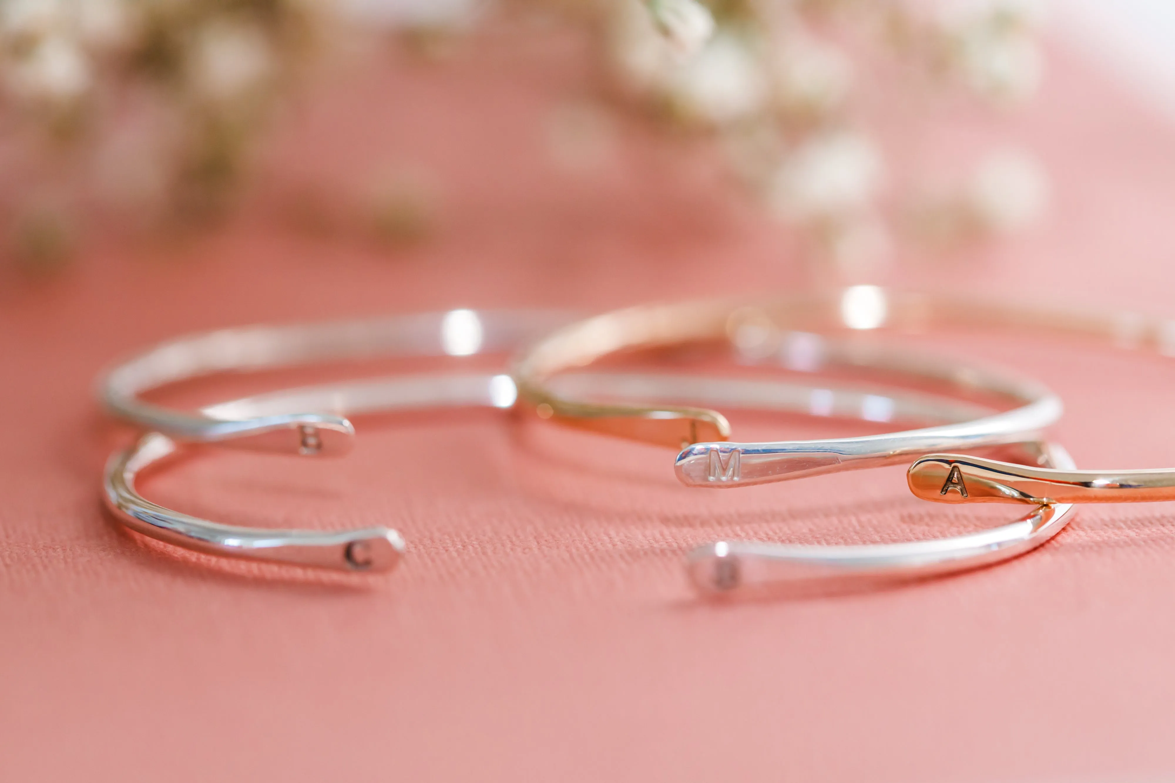 to the end cuff personalized {silver   gold}
