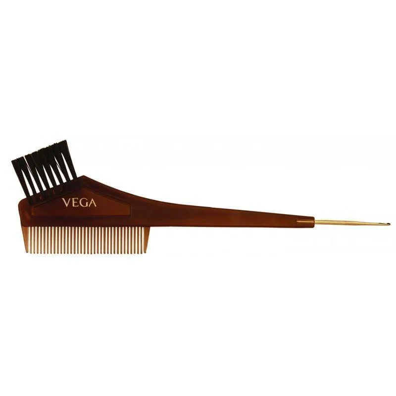 VEGA TAIL COMB WITH DYE BRUSH 1293-N