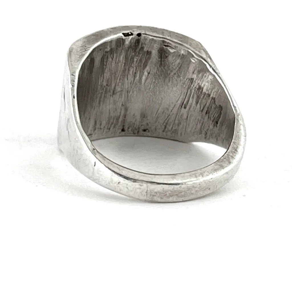 Vintage Inlay Ring<br>Size: 9.5