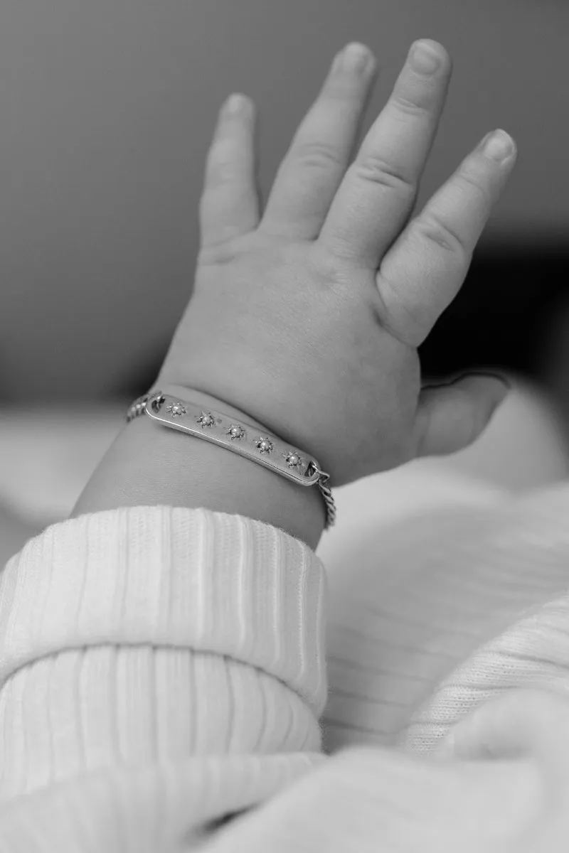 Vintage Pearl Bracelet - Silver