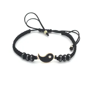 Woven Alloy Bracelet For Cross Border Hand Rope Inlaid Drill